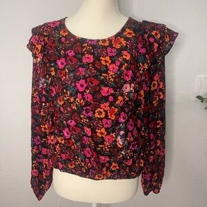 Long Sleeve Floral Top